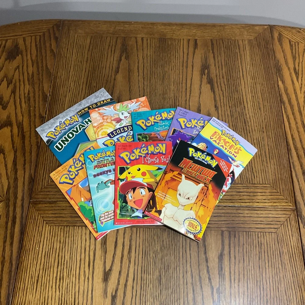 Pokémon Book Collection chapter books, how to draw Unova heroes,